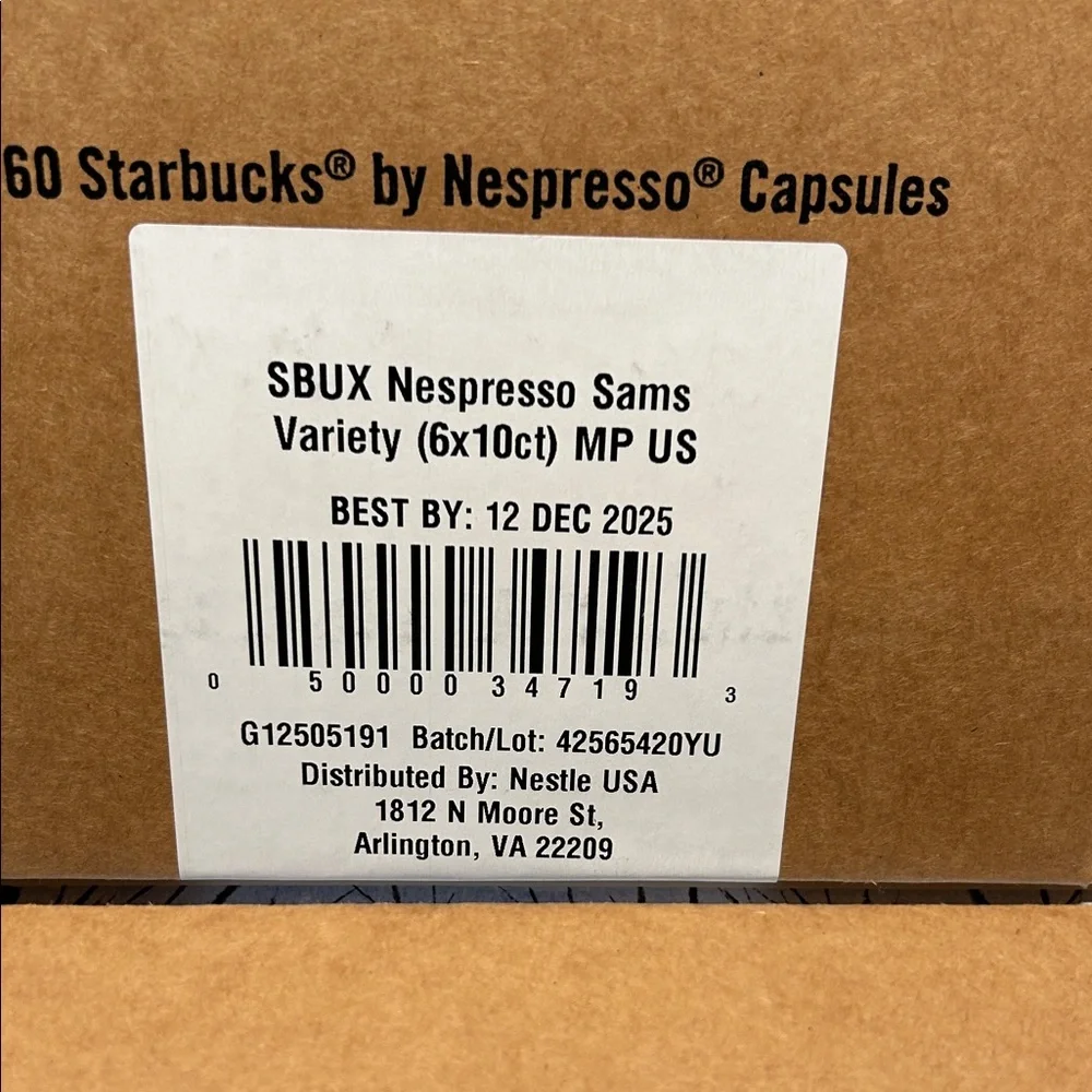 Starbucks Coffee Pods in Green and Gold Packaging 120 pods - Picture 6 of 6